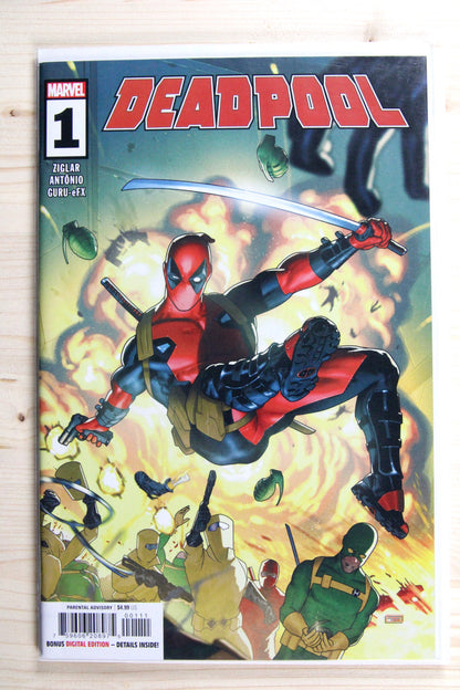 Deadpool #1 – Marvel (2024) 9.6 NM+ "Avengers" Secret Invasion | Rob Liefeld cover