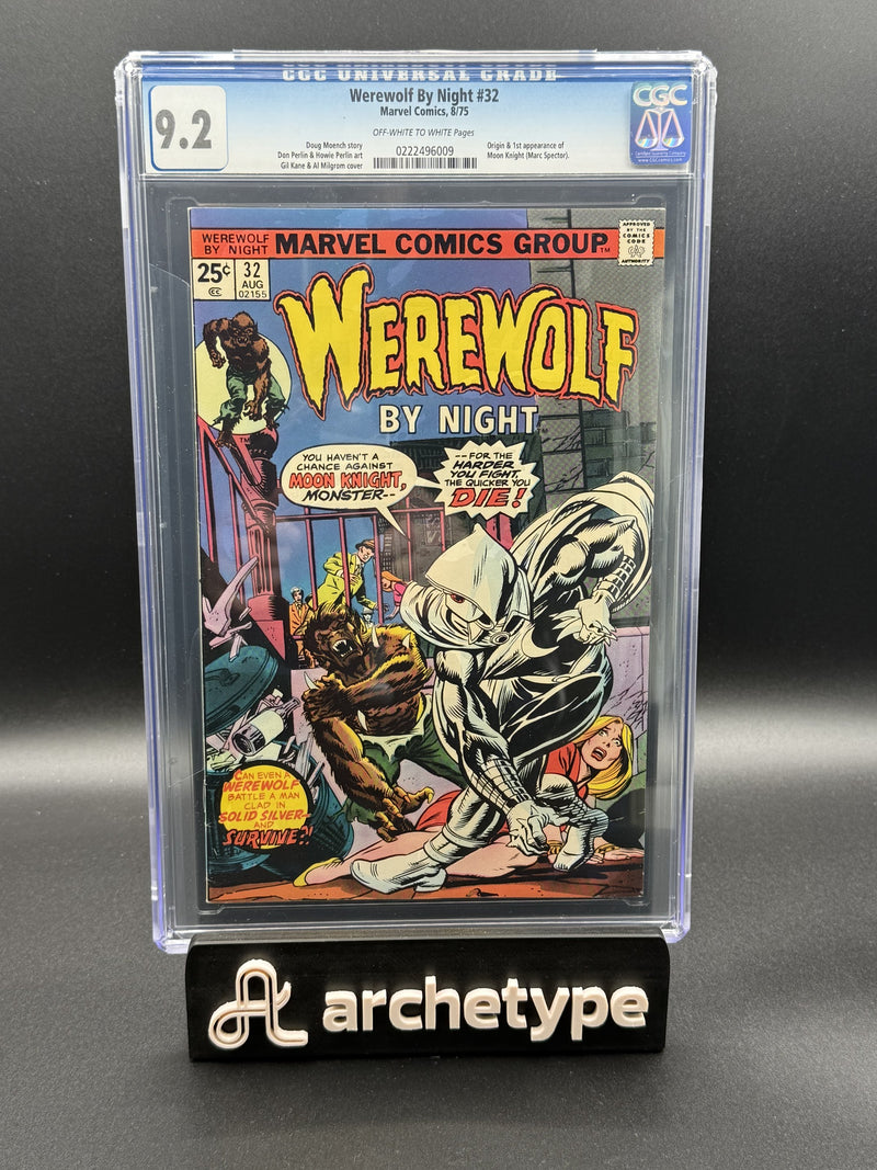 Werewolf by Night #32 – Marvel (1975) CGC 9.2 Off-White to White Pages