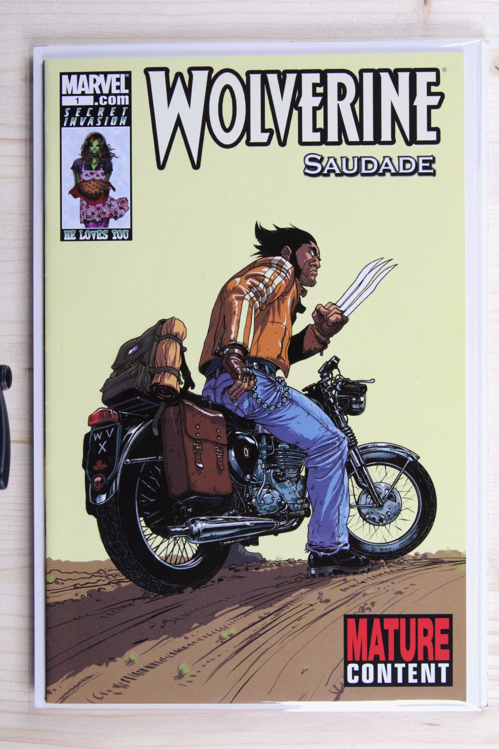 Wolverine: Saudade #1 – Marvel (2008) 9.0 VF/NM