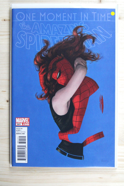 The Amazing Spider-Man #641 – Marvel (2010) 9.4 NM One Moment in Time | Stan Lee story