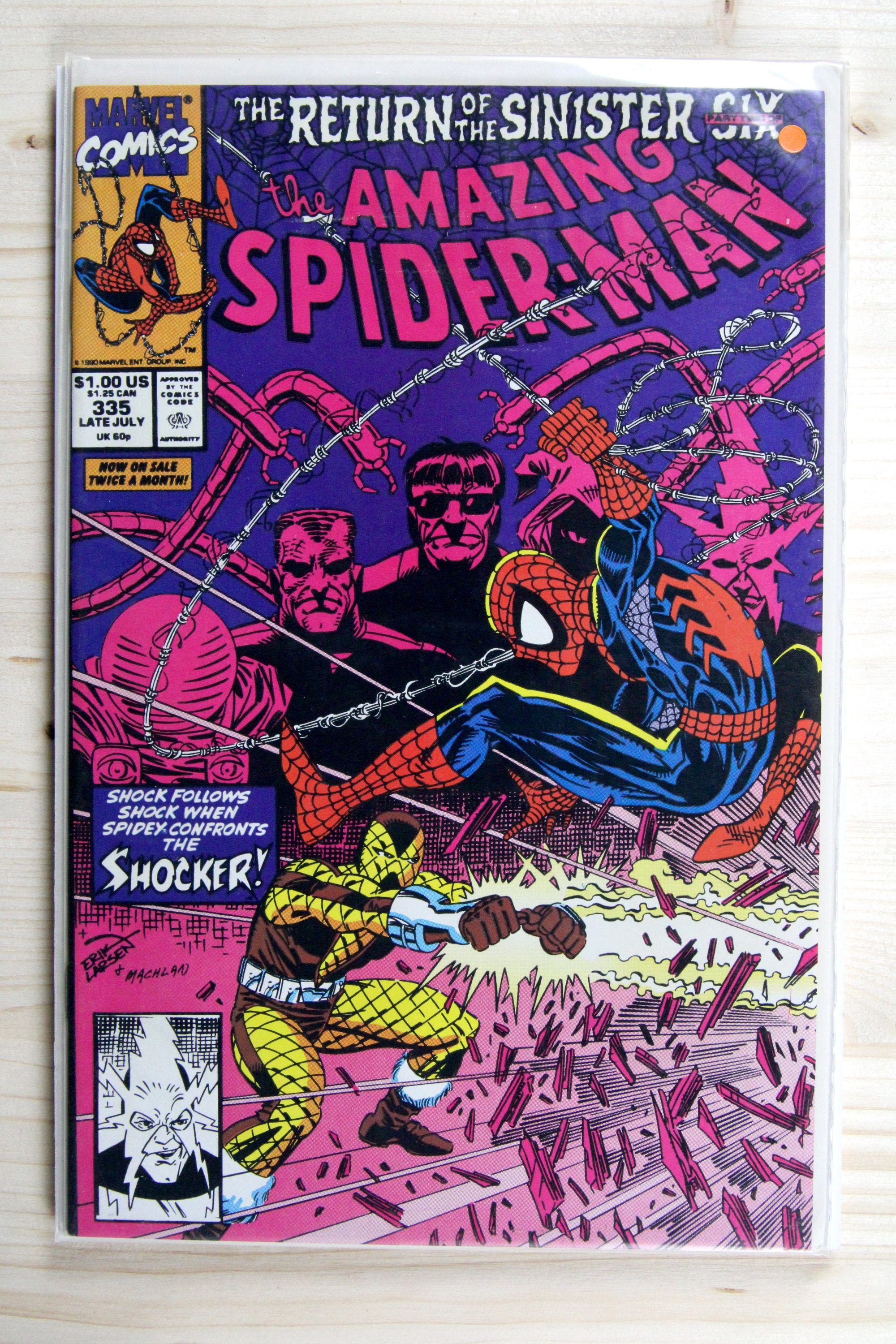 The Amazing Spider-Man #335 – Marvel (1990) 9.0 VF/NM