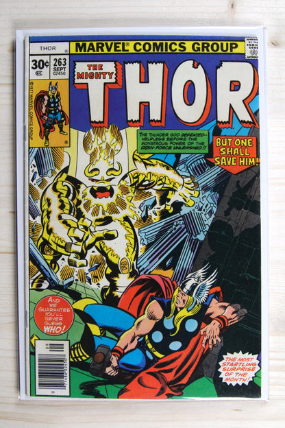 Thor #263 – Marvel (1977) 8.0 VF The Quest for Odin
