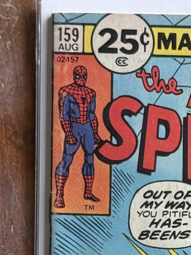 The Amazing Spider-Man #159 Newsstand Edition – Marvel (1976) 6.5 FN+