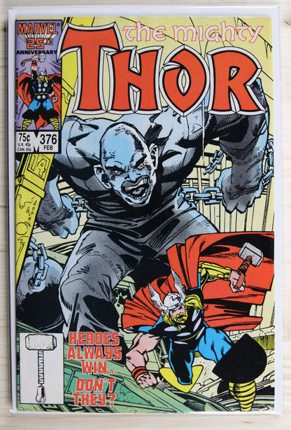 Thor #376 – Marvel (1987) 9.0 VF/NM