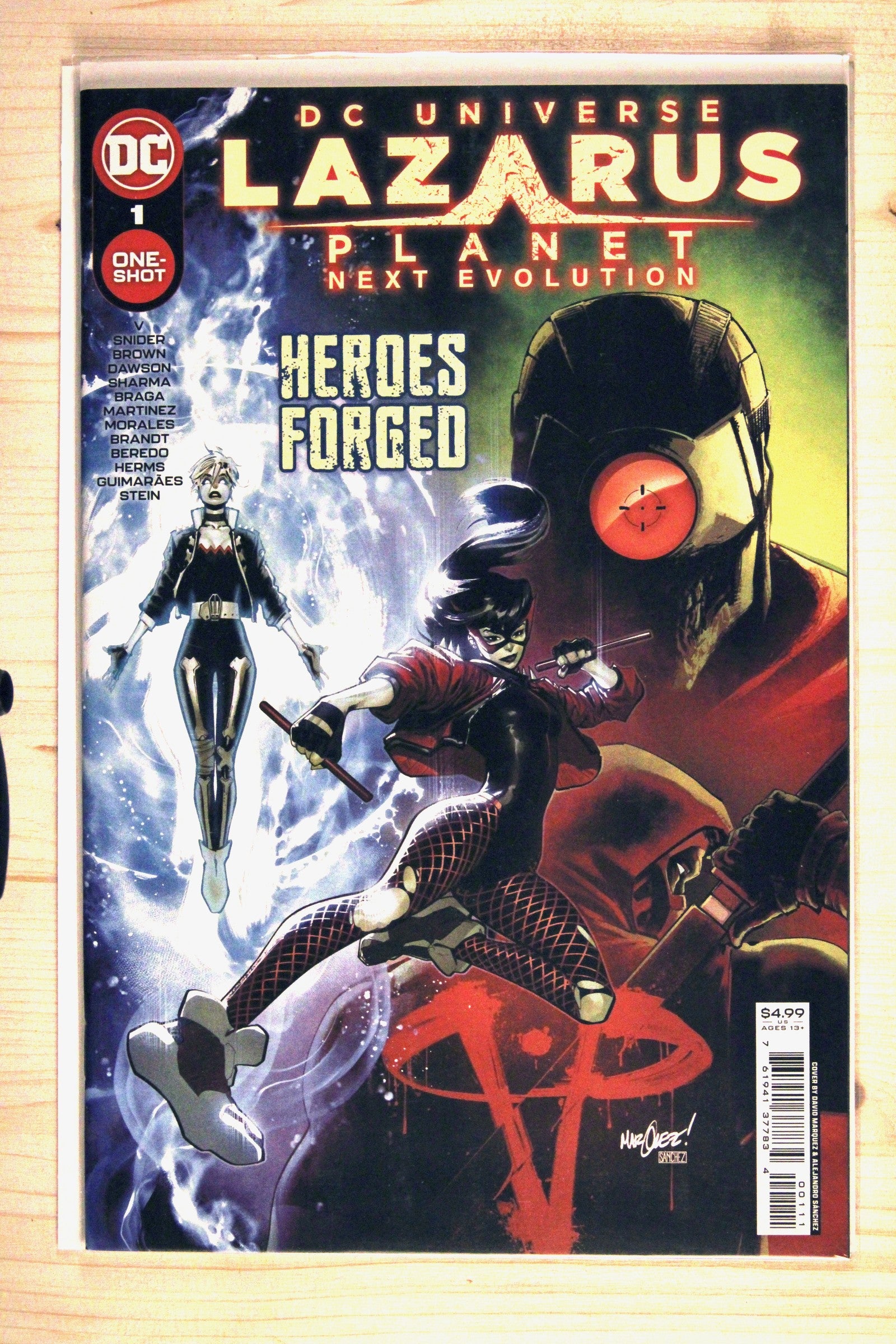 Lazarus Planet: Next Evolution #1 – DC (2023) 9.6 NM+ "DC Universe" Lazarus Planet