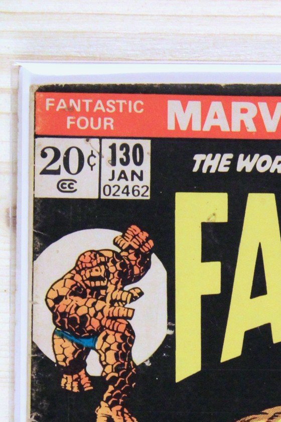 Fantastic Four #130 – Marvel (1973) 5.0 VG/FN Jim Steranko art | Joe Sinnott cover