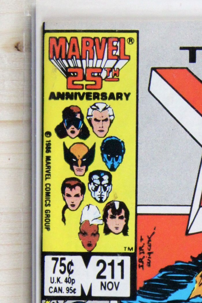 The Uncanny X-Men #211 – Marvel (1986) 9.0 VF/NM Mutant Massacre | Chris Claremont story