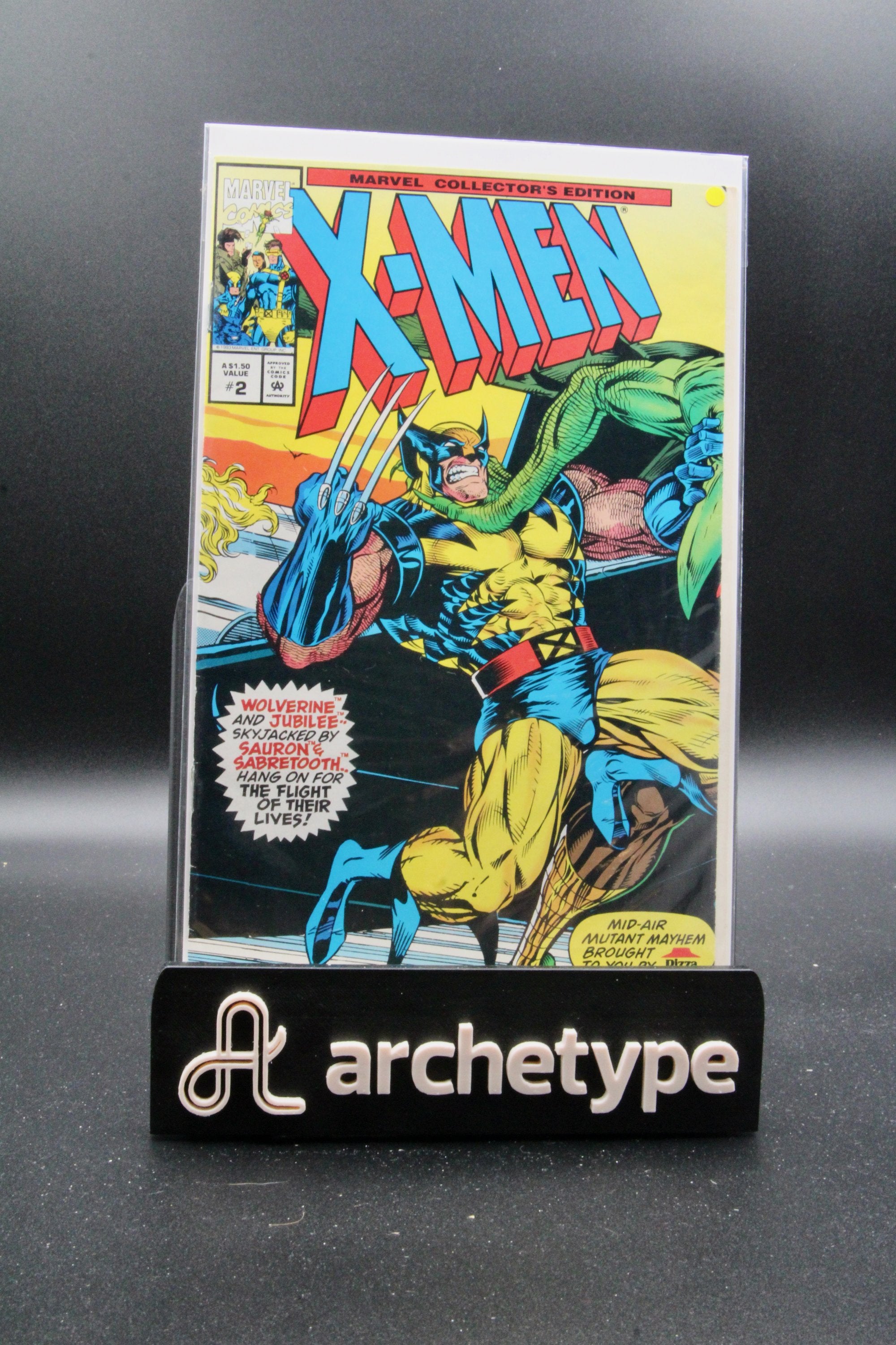 Marvel Collector's Edition #2 – Marvel (1993) 8.5 VF+ X-Men Pizza Hut