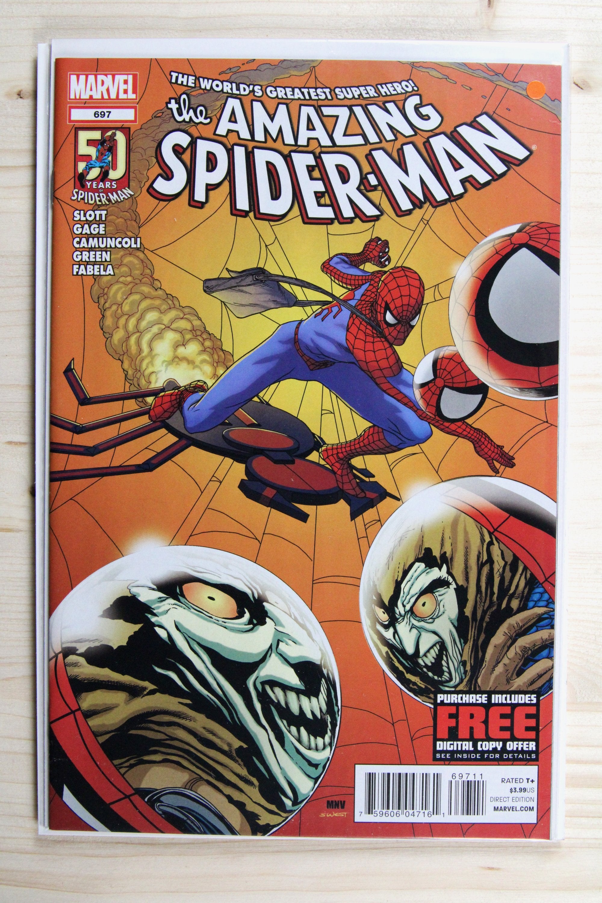 The Amazing Spider-Man #697 – Marvel (2013) 9.4 NM Danger Zone
