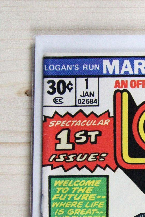 Logan's Run #1 – Marvel (1977) 9.2 NM- Klaus Janson