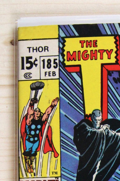 Thor #185 – Marvel (1971) 5.5 FN- Stan Lee story