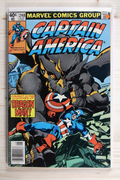 Captain America #248 – Marvel (1980) 7.0 FN/VF John Byrne story