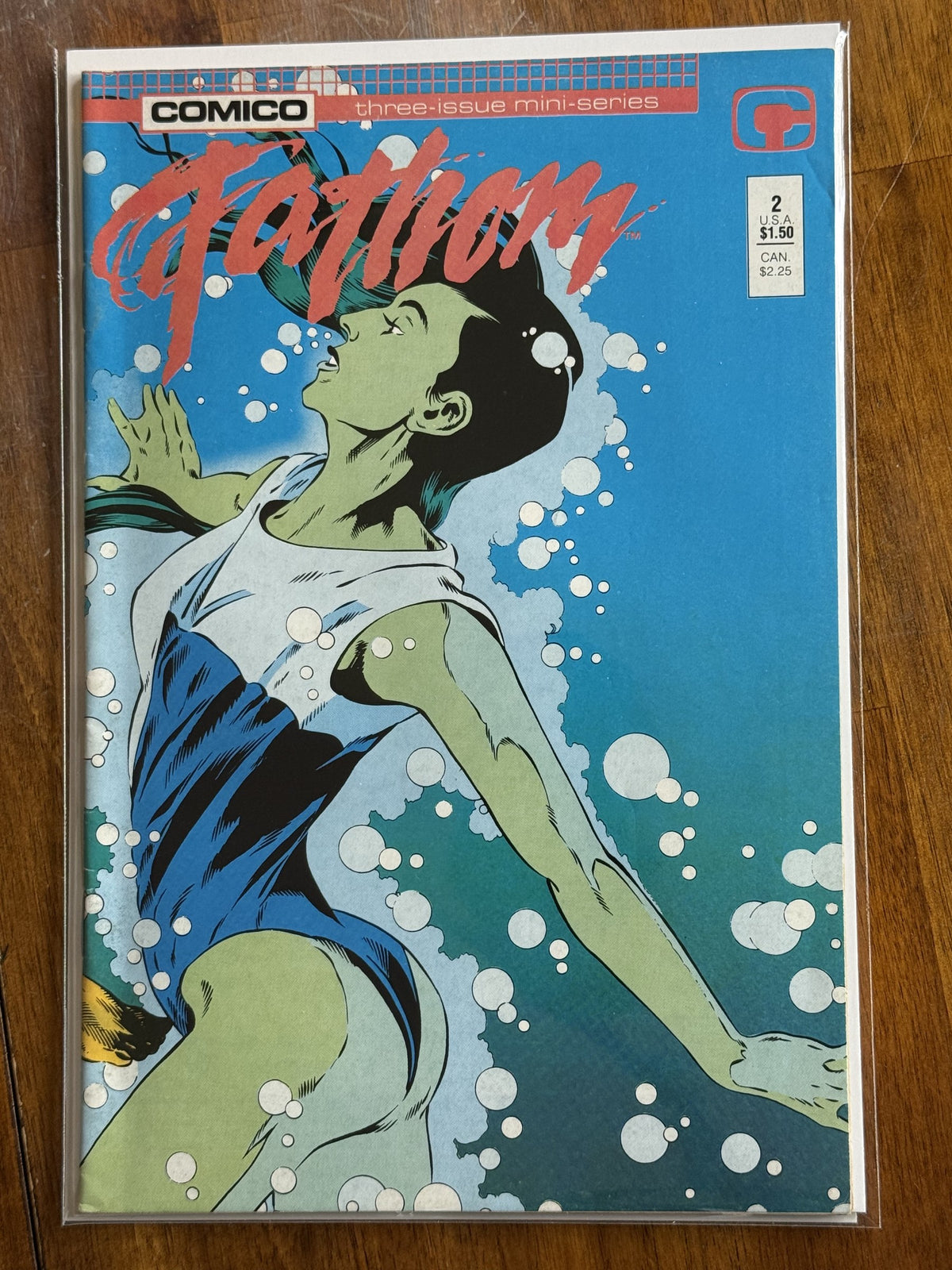 Fathom #2 – Comico (1987) 7.5 VF-