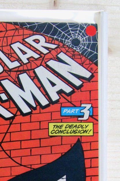 The Spectacular Spider-Man #136 – Marvel (1988) 9.2 NM- Sin-Eater Released