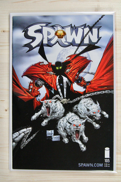 Spawn #105 – Image (2001) 8.0 VF Greg Capullo cover | Todd McFarlane cover