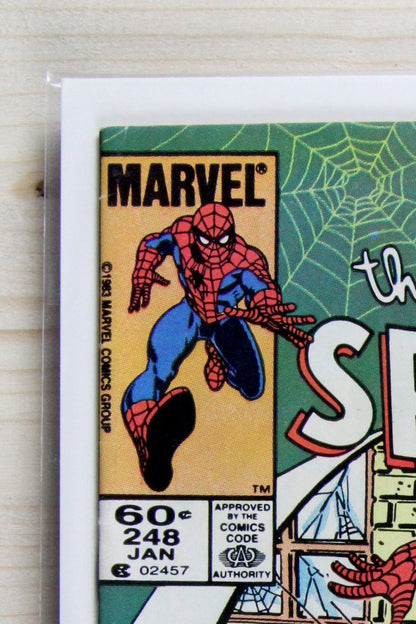 The Amazing Spider-Man #248 – Marvel (1984) 9.0 VF/NM Terry Austin | Newsstand