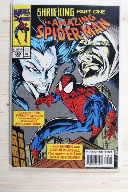 The Amazing Spider-Man #390 – Marvel (1994) 9.4 NM Shrieking