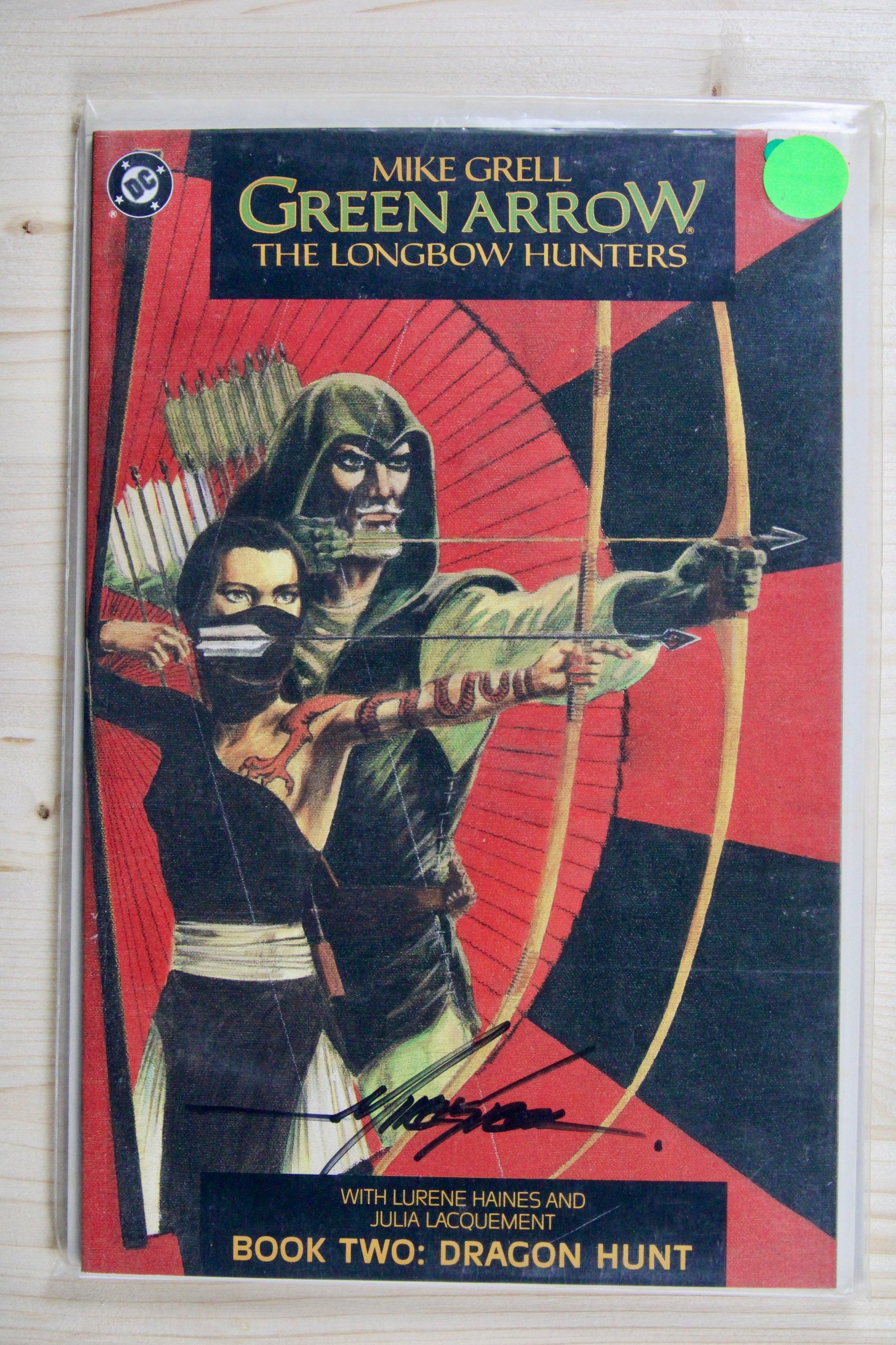 Green Arrow: The Longbow Hunters #1-3 – DC (1987) Full Series 3x Signed Grell