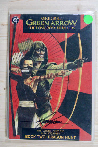 Green Arrow: The Longbow Hunters #1-3 – DC (1987) Full Series 3x Signed Grell
