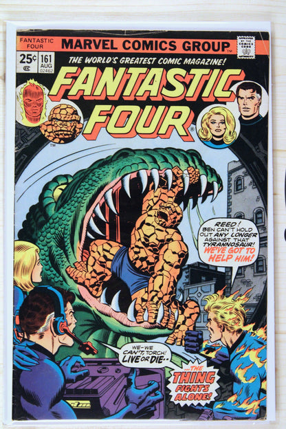Fantastic Four #161 – Marvel (1975) 6.0 FN I.T. Plot | Joe Sinnott