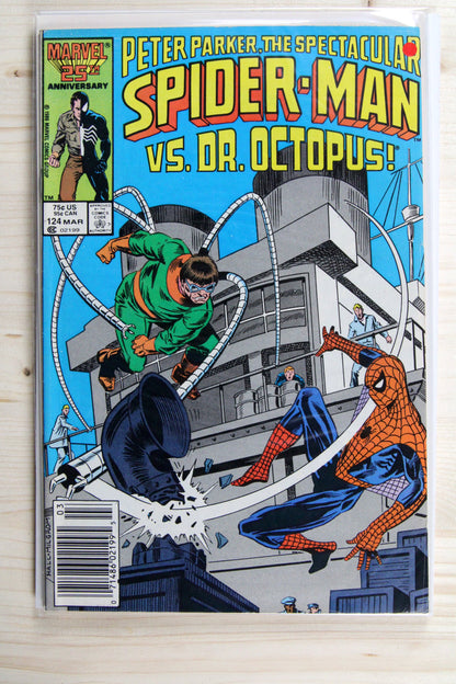 Peter Parker, the Spectacular Spider-Man #124 – Marvel (1987) 6.5 FN+