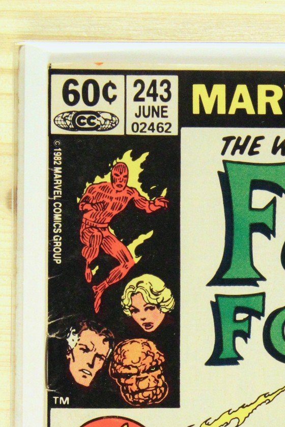 Fantastic Four #243 – Marvel (1982) 7.5 VF- John Byrne story | Newsstand Edition