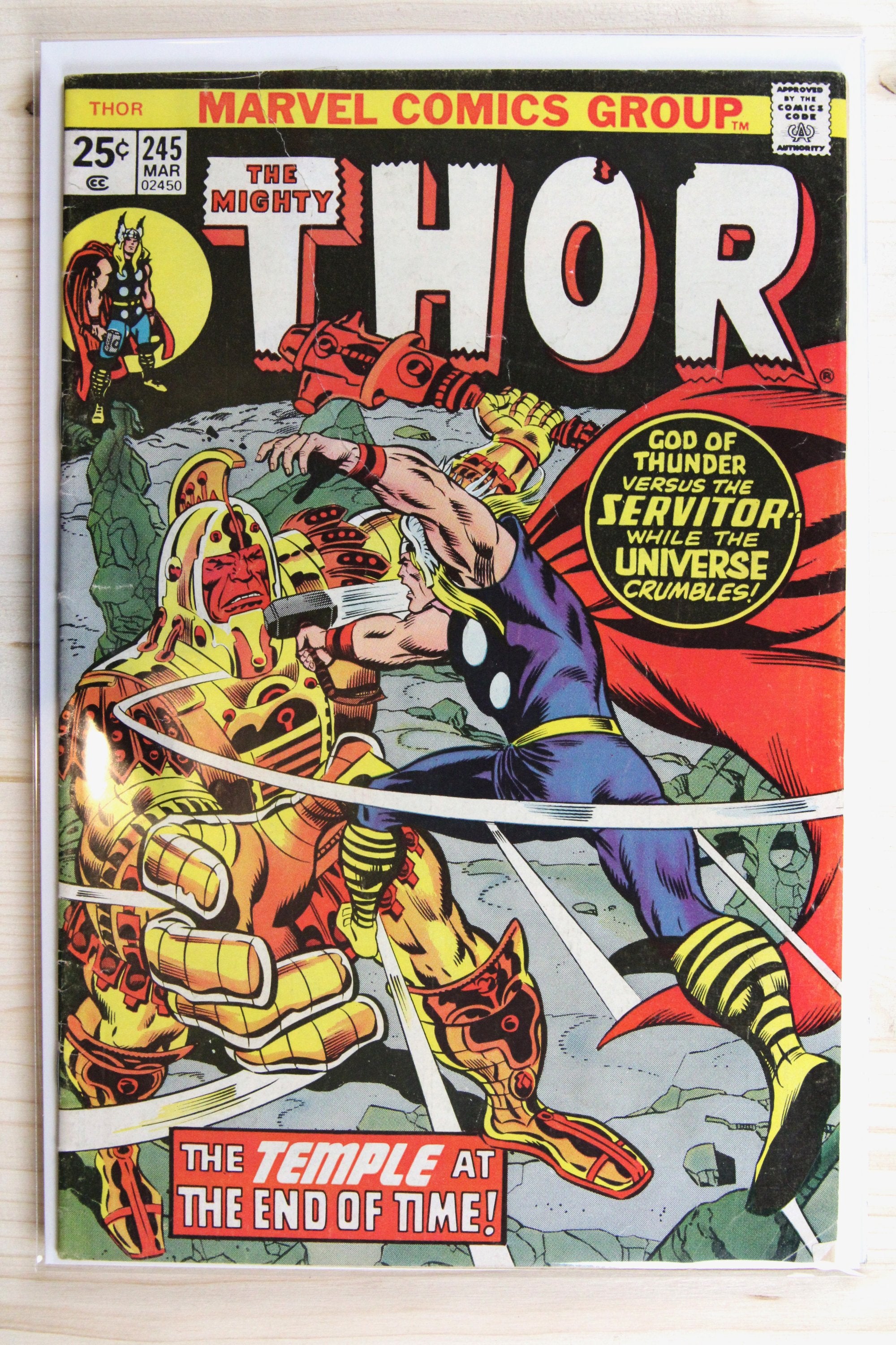Thor #245 – Marvel (1976) 7.5 VF- If Asgard Should Perish | Joe Sinnott
