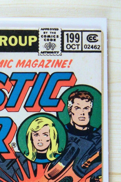 Fantastic Four #199 – Marvel (1978) 6.0 FN Joe Sinnott cover | Newsstand Edition