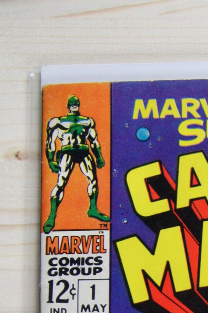 Captain Marvel #1 – Marvel (1968) 7.0 FN/VF Stan Lee