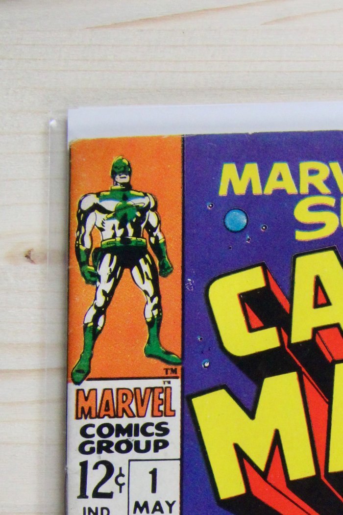 Captain Marvel #1 – Marvel (1968) 7.0 FN/VF Stan Lee