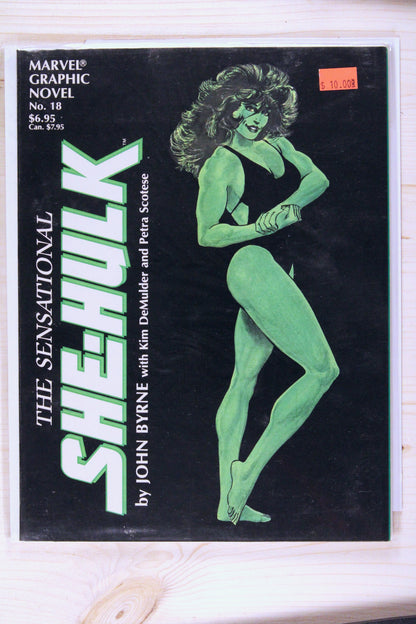 Marvel Graphic Novel #18 – Marvel (1985) 9.2 NM- She Hulk