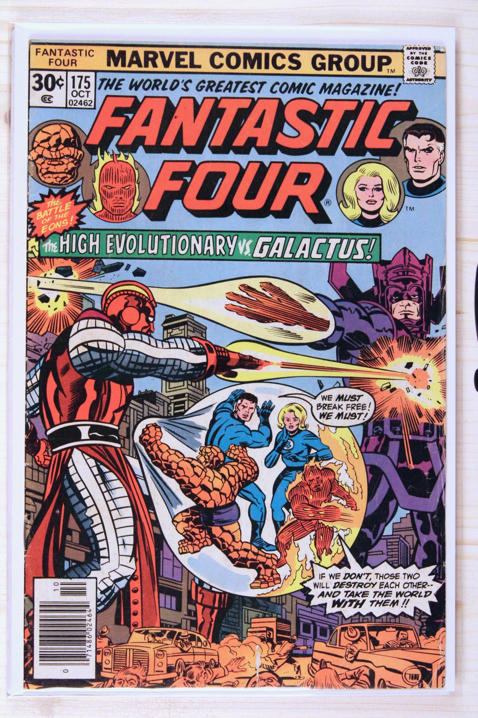 Fantastic Four #175 – Marvel (1976) 6.0 FN Newsstand Edition