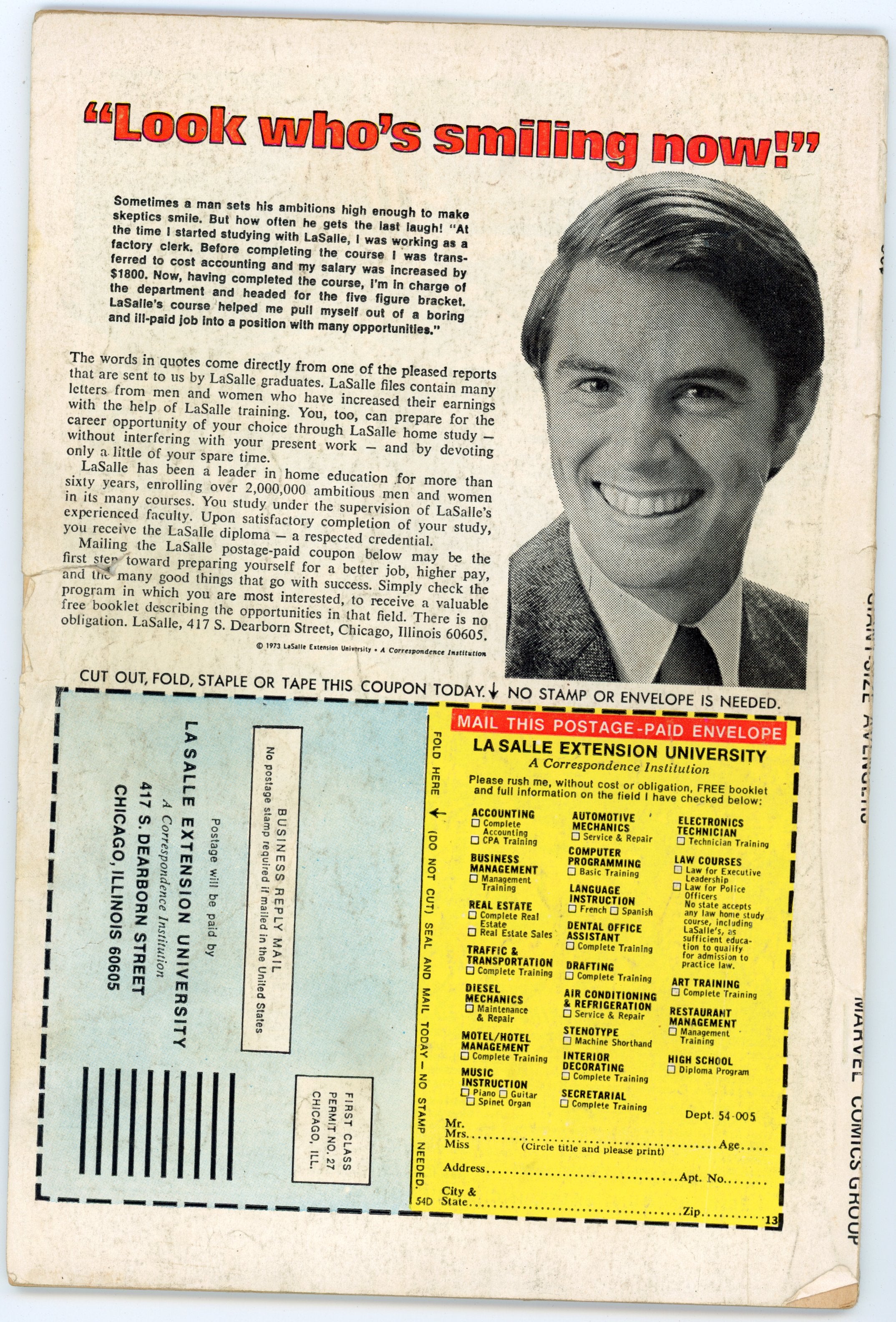 (retake photo) Giant-Size Avengers #1 – Marvel Comics (1973) GD Box12