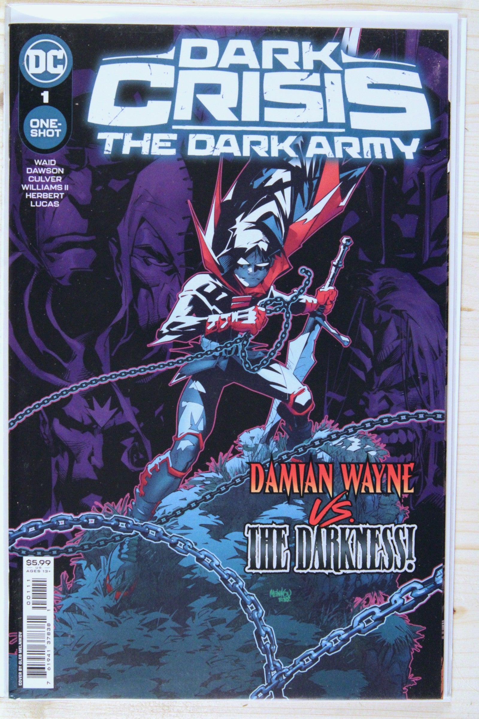 Dark Crisis #1 – DC (2022) 9.6 NM+ "Justice League" Dark Crisis | Greg Capullo cover | Jim Lee cover