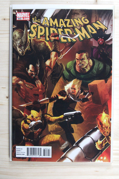 The Amazing Spider-Man #643 – Marvel (2010) 9.4 NM Origin of the Species | Stan Lee story | Connecting
