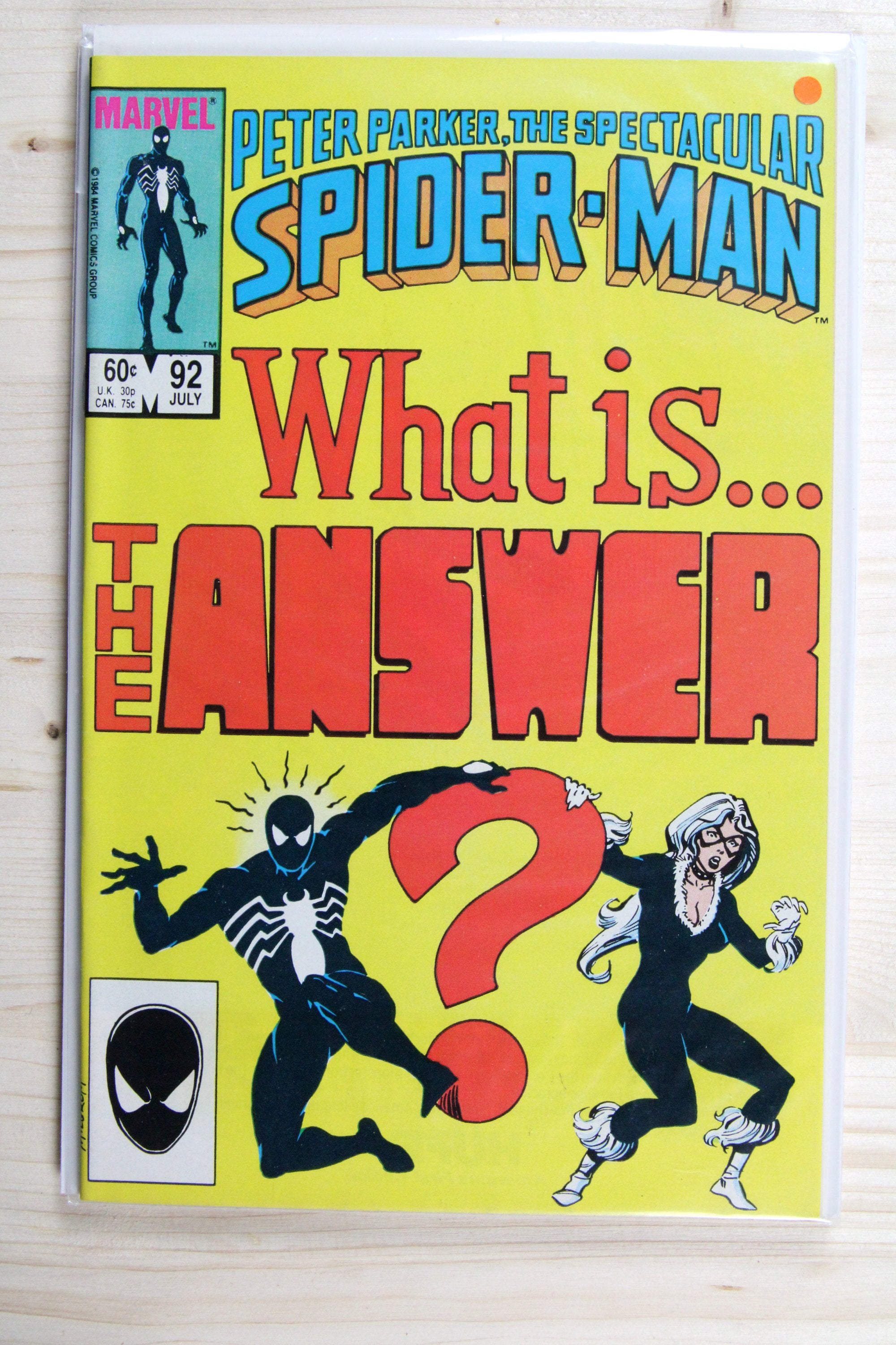 Peter Parker, the Spectacular Spider-Man #92 – Marvel (1984) 9.2 NM-