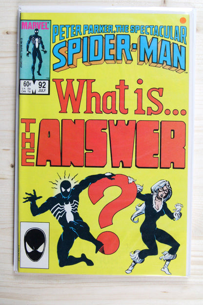 Peter Parker, the Spectacular Spider-Man #92 – Marvel (1984) 9.2 NM-
