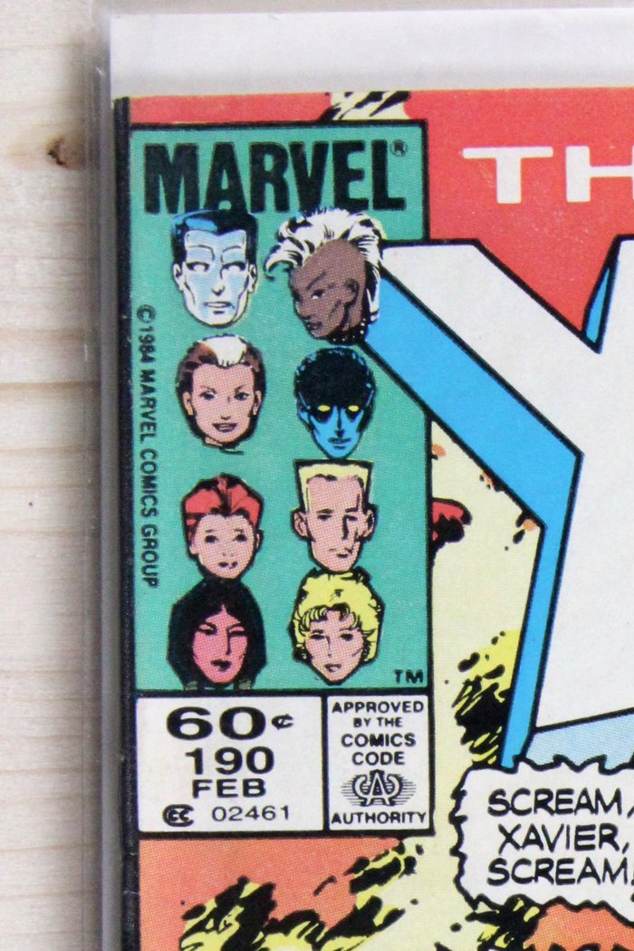 The Uncanny X-Men #190 – Marvel (1985) 7.5 VF- Chris Claremont story | Newsstand