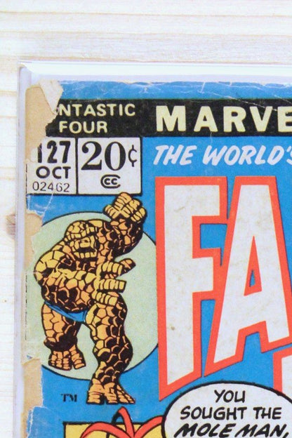Fantastic Four #127 – Marvel (1972) 2.0 GD Joe Sinnott
