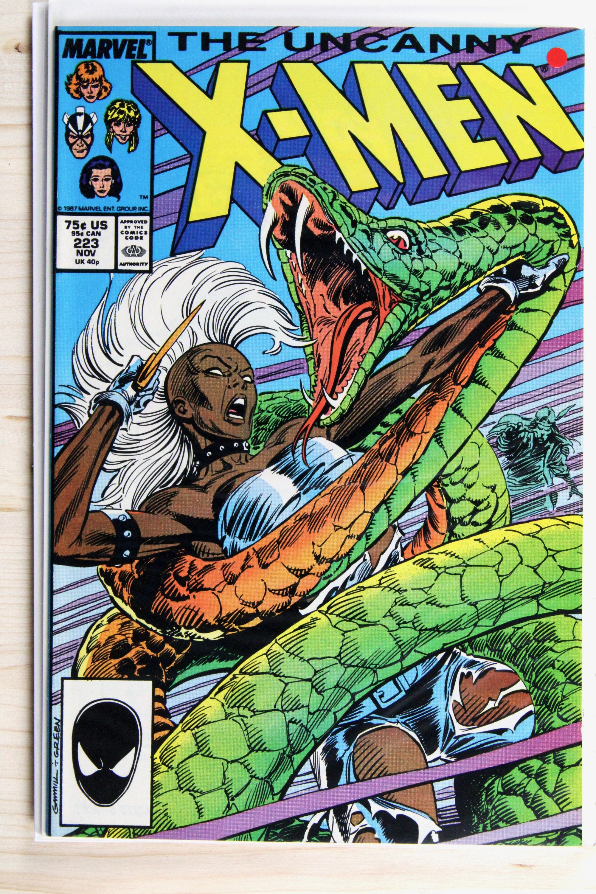 The Uncanny X-Men #223 – Marvel (1987) 9.0 VF/NM Chris Claremont story | Marc Silvestri