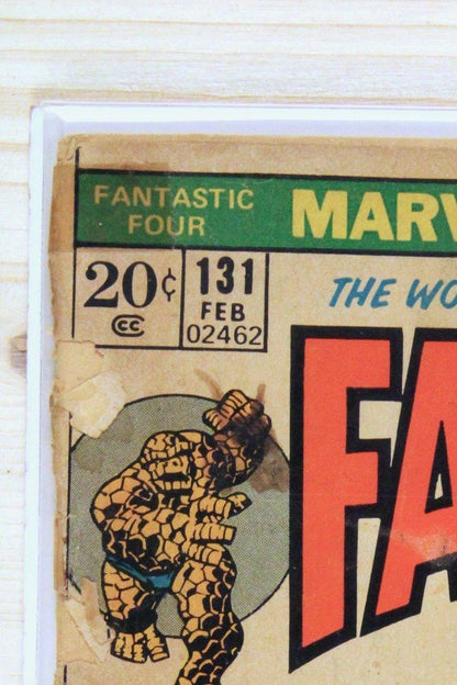 Fantastic Four #131 – Marvel (1973) 2.0 GD Jim Steranko cover | Joe Sinnott