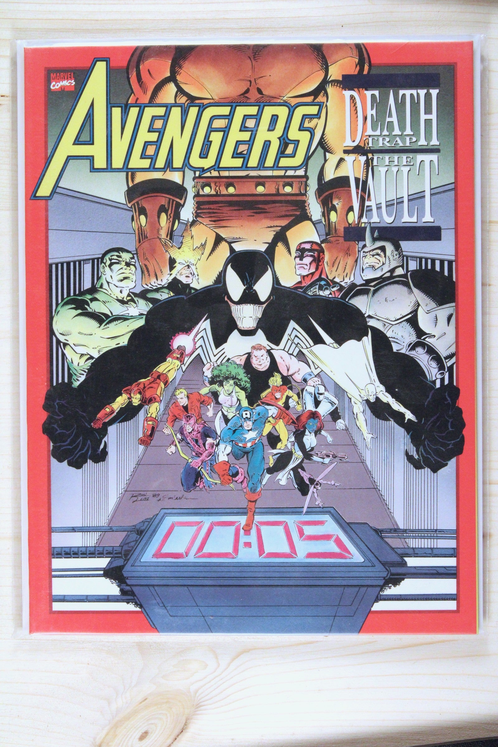 Marvel Graphic Novel #68 – Marvel (1991) 9.2 NM- Avengers Death Trap