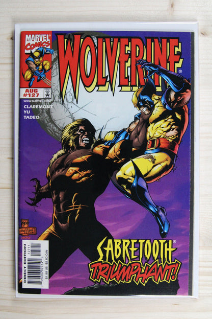 Wolverine #127 – Marvel (1998) 9.2 NM- Chris Claremont story