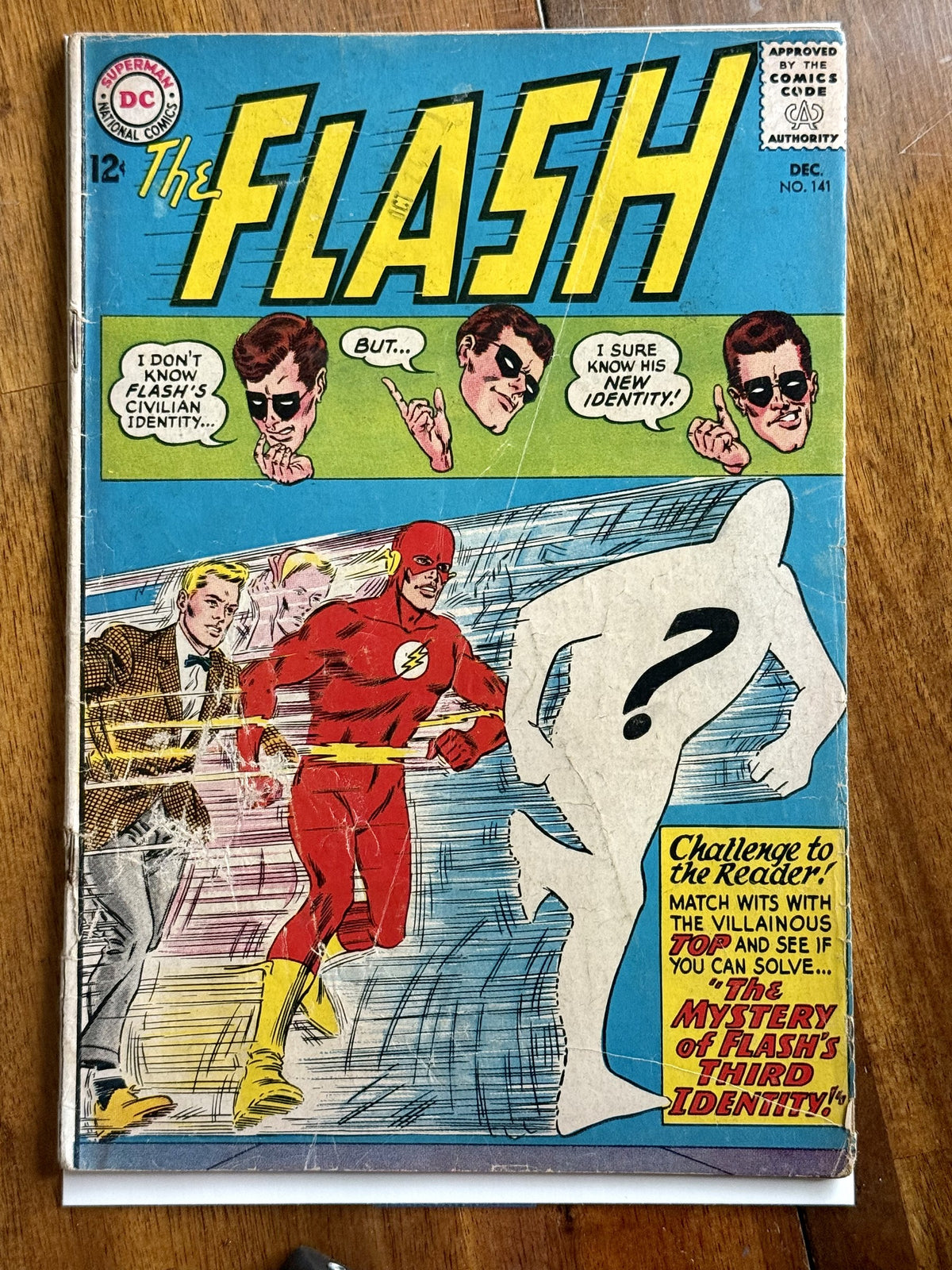 The Flash #141 – DC Comics (1963) 4.0 VG