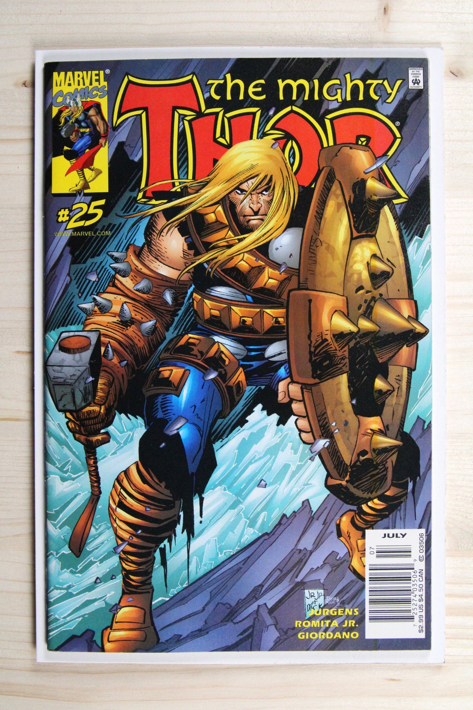 The Mighty Thor #25 – Marvel (2000) 9.2 NM- Newsstand