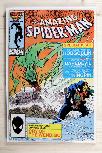 The Amazing Spider-Man #277 – Marvel (1986) 7.5 VF- "Daredevil" Born Again