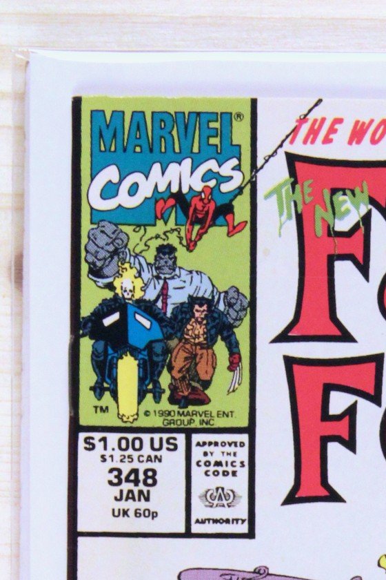 The New Fantastic Four #348 – Marvel (1991) 8.5 VF+