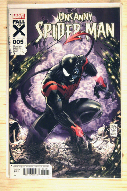 Uncanny Spider-Man  #5 – Marvel (2024) 9.6 NM+ "X-Men" The Fall of X