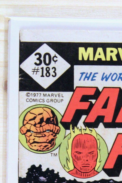 Fantastic Four #183 – Marvel (1977) 6.0 FN Joe Sinnott | Newsstand Edition