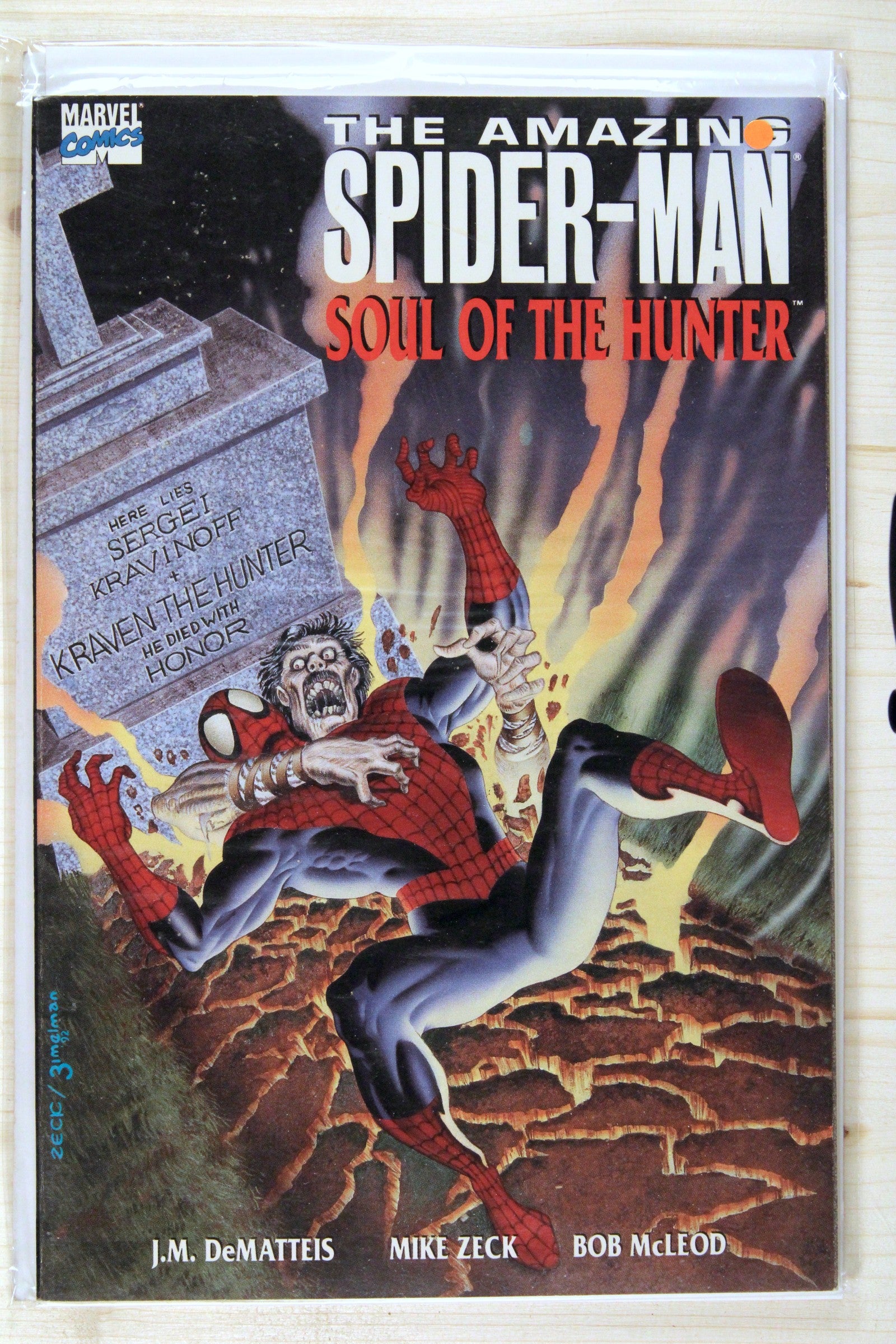 The Amazing Spider-Man: Soul of the Hunter #1 – Marvel (1992) 9.0 VF/NM
